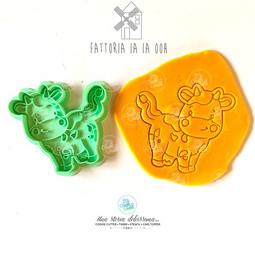 Animali fattoria mucca formine - animali,