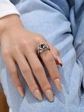 Anello Donna Uomo decorato