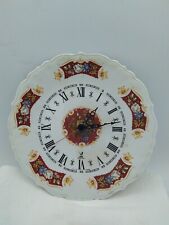 Piatto Orologio Da Parete Jazz Electronic Cerica Porcellana Limoges