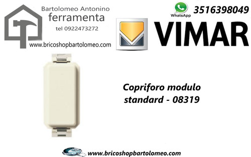 Copriforo vimar 8000 art - 8000,