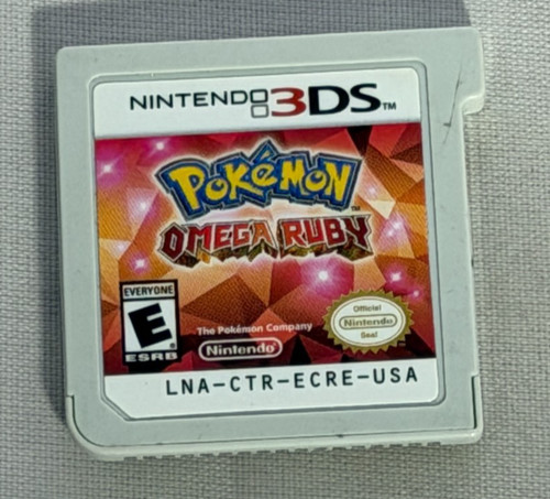 Pokémon rubino omega 3ds - pokémon,