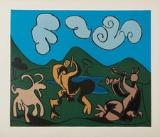 Pablo PICASSO: Fauni E Capra -
