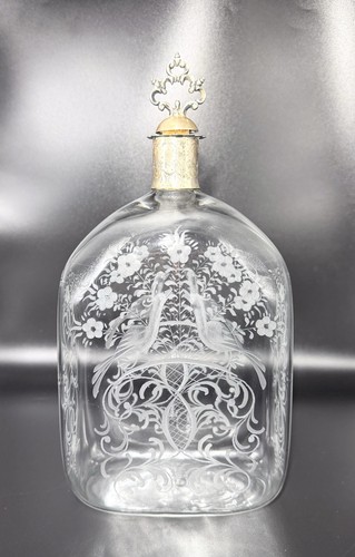 Decanter vetro inciso - decanter, con