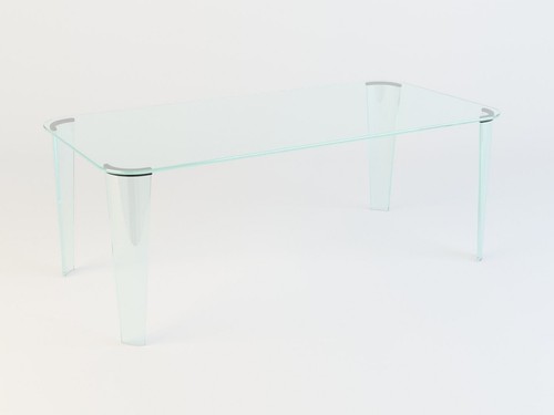 Tavolo design fiam italia - tavolo,