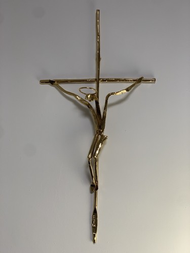 Scultura cristo brutalista - ,