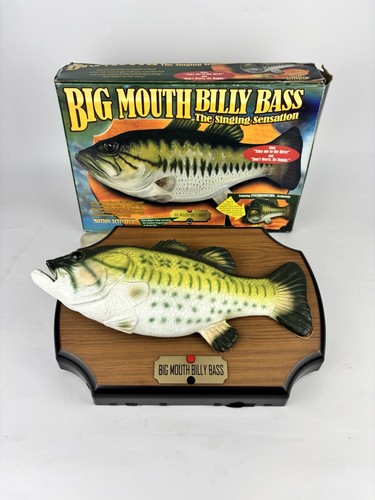 Big mouth billy bass singing - big,