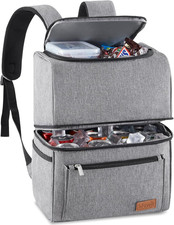 Zaino Termico 21L (30 Lattine), Borsa Frigo Zaino Grande, Zaino Porta Pranzo Dop