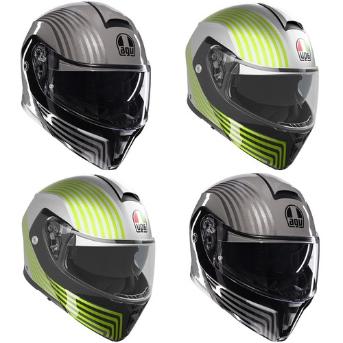 Casco moto ribaltabile agv - casco,