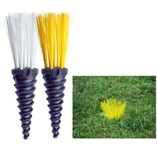 Plifix Ciuffi di Erba Sintetica Colorata Erbetta per Tracciamento Campi Calcio