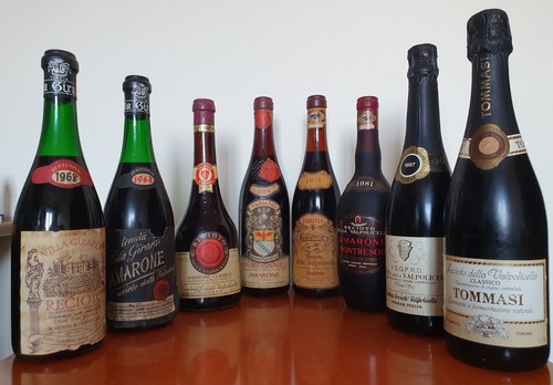 Bottiglie vino recioto della - recioto,