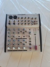 PHONIC MU 1002 10 INPUT 2 BUS MIC/LINE MIXER NOT TESTED