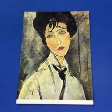 AMEDEO MODIGLIANI CARTOLINA A COLORI