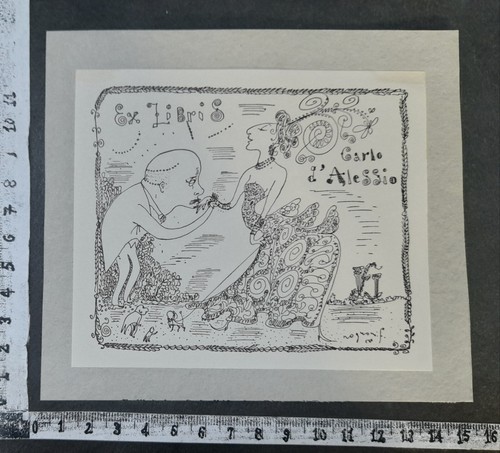 Wunderkammer exlibris 1105 - exlibris,