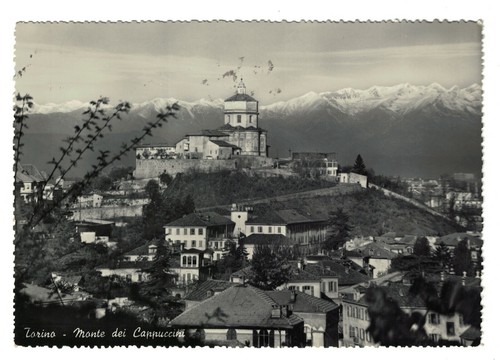 Cartolina torino monte dei - cartolina,