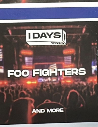 Foo fighters days milano - foo, i-days