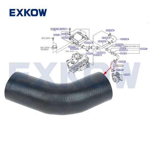 Tubo aria intercooler