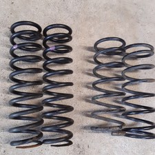 Set 4 molle originali Porsche 964 Carrera 2 + Turbo Look 96434353113 NUOVE