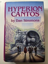 Hyperion Cantos by Dan Simmons Hardcover Dust Jacket 1990 Science Fiction RARE