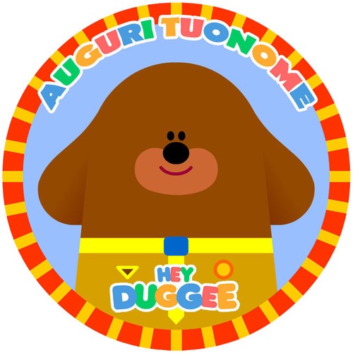 Cialda hey duggee decorazione - cialda,