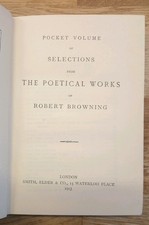 Antique 1913 Pocket Volume Of
