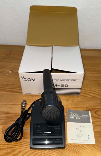 Microfono icom con - microfono,