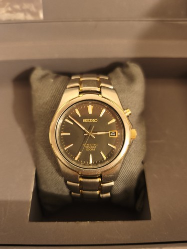 Seiko titanium kinetic reloj - seiko,