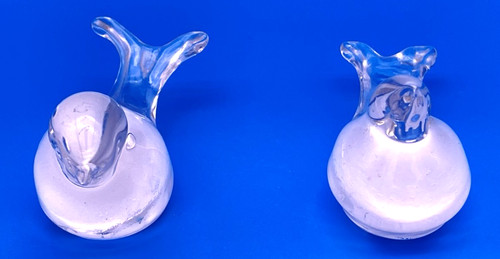 Coppia uccellini vetro - coppia,