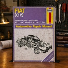 Haynes Fiat X1/9 Owners
