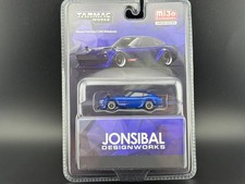 Tarmac Works Nissan Fairlady Z S30 Widebody di Jon Sibal blu 1/64