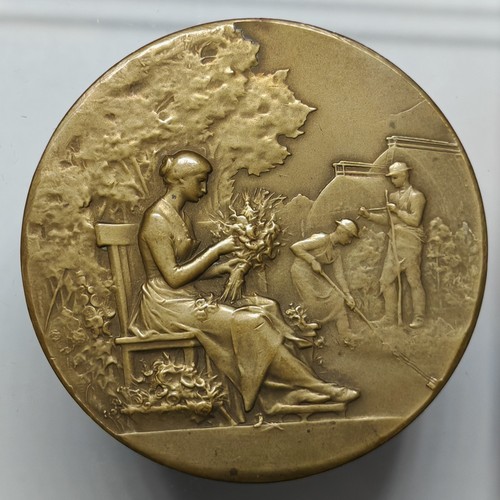 Medaglia società orticoltura - medaglia,
