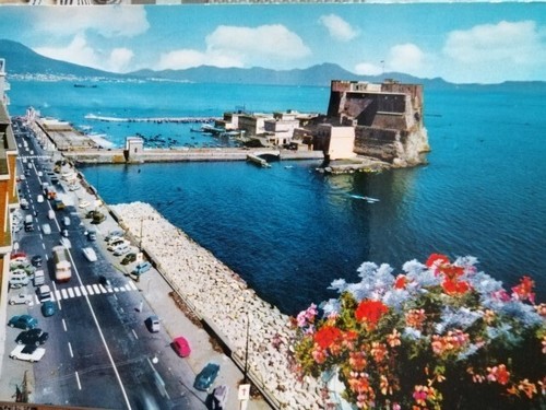 Cartolina napoli con - napoli, veduta