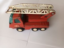 Modellino autoscala pompieri Rico Sanson ref. 570 in lamiera