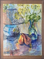 Quadro inchiostro acquerello