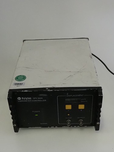 Regolatore vibrometro polytec - regolatore,