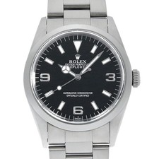 ROLEX Explorer I 14270 black A
