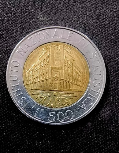500 lire 1996 istat errori - 500,
