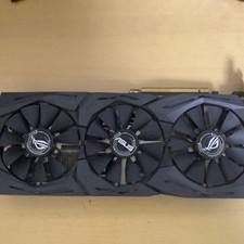ASUS Rog Serie Scheda Grafica 3-Fan Air Cooling Nero Danneggiato Ventola Usato