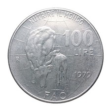 Moneta 100 Lire FAO 1979