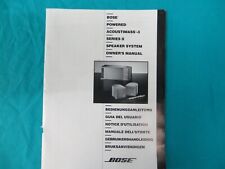 BOSE Acoustimass 3 serie II - Manuale di istruzioni