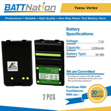 2x 7.2V 2200mAh NiMh battery