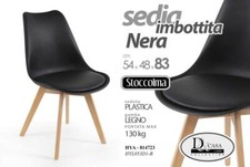 SEDIA SEDUTA IMBOTTITA MODERNA