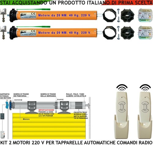 Tapparelle motori 220 40 - 2,