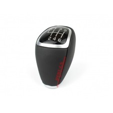 Pomello Leva Del Cambio Manopola Nero Pelle Manuale 6 Marce Per Hyundai i20 i30