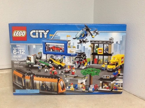 Lego city piazza - city,