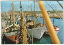 LIDO DI PORTOGARIBALDI - FERRARA - PESCHERECCI ALL'ORMEGGIO - VIAGG. 1965 -38466