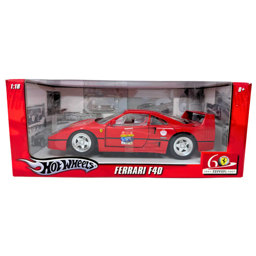 Hot wheels ferrari - ferrari, 1:18