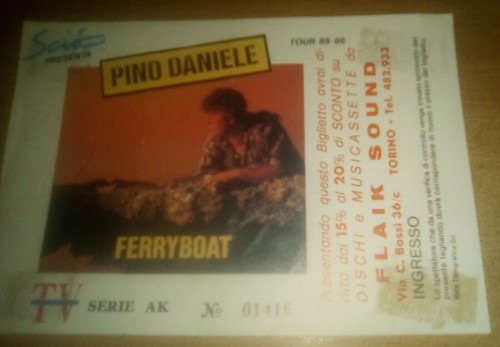 Biglietto ticket pino - biglietto,