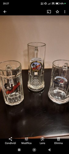 Bicchieri boccali birra - boccali,