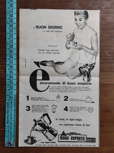 Pubblicità vintage 1957