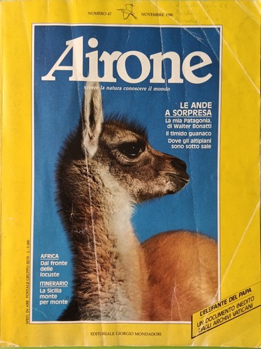Airone novembre 1986 - airone,